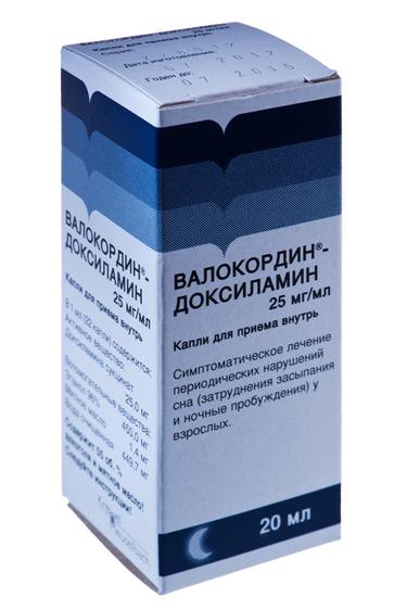 Валокордин-Доксиламин капли для приема внутрь 20 мл