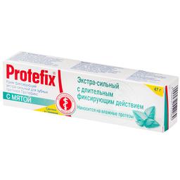 Протефикс крем д/фиксации зубных протезов экстрасильный Мята 40 мл