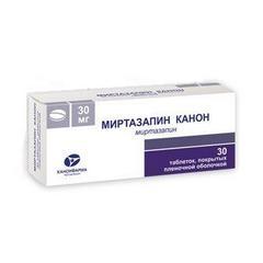 Миртазапин Канон таблетки 30 мг 30 шт
