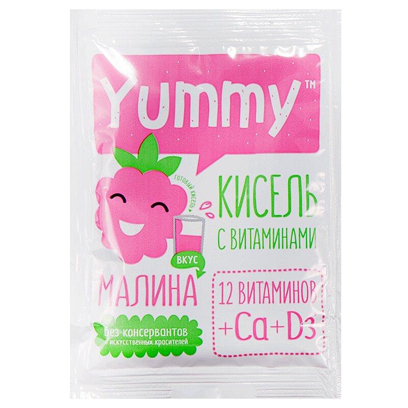 Yummy Кисель Малина с витаминами 25 г