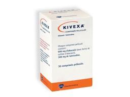 Кивекса таблетки 600 мг+300 мг 30 шт