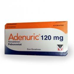 Аденурик таблетки 120 мг 28 шт