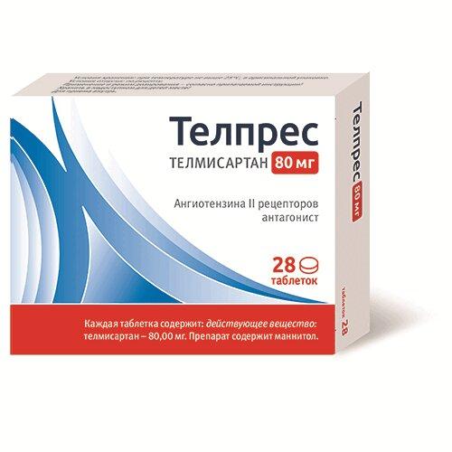 Телпрес таб.80 мг 28 шт
