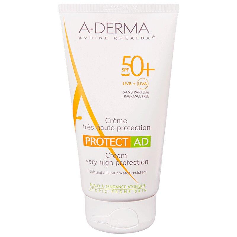 A-Derma Протект AD Крем солнцезащитный SPF50+ 150 мл