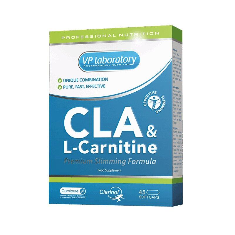 КЛА+Эл-карнитин комплекс для снижения веса капс.45 шт