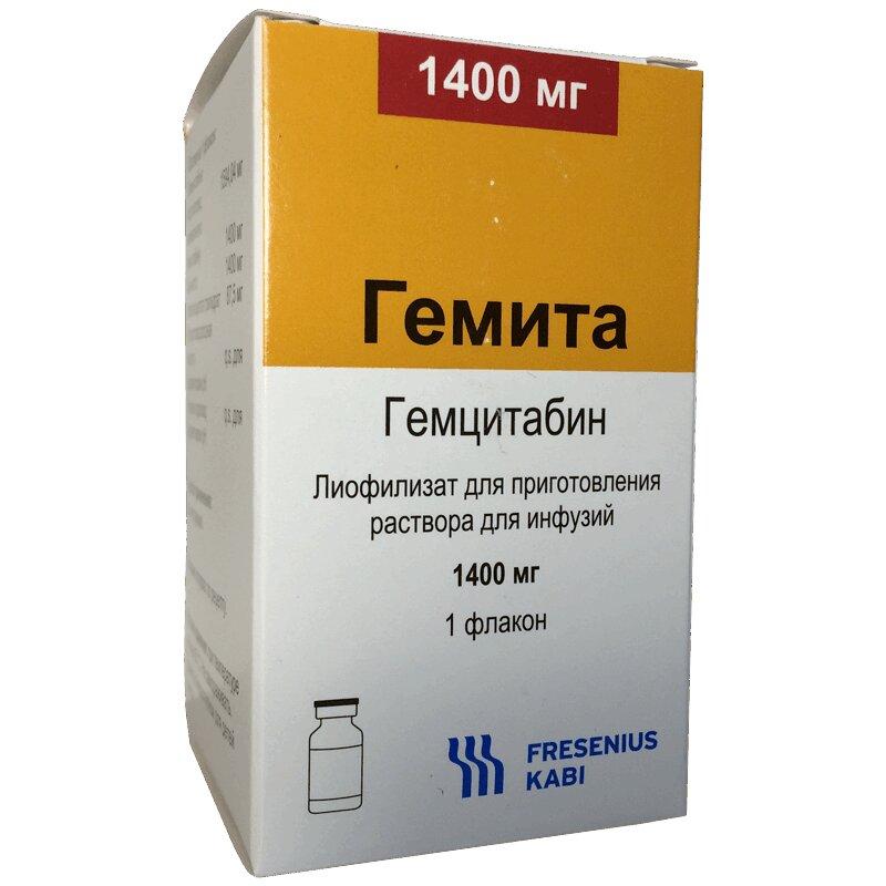 Гемита лиофилизат 1000 мг фл.1 шт