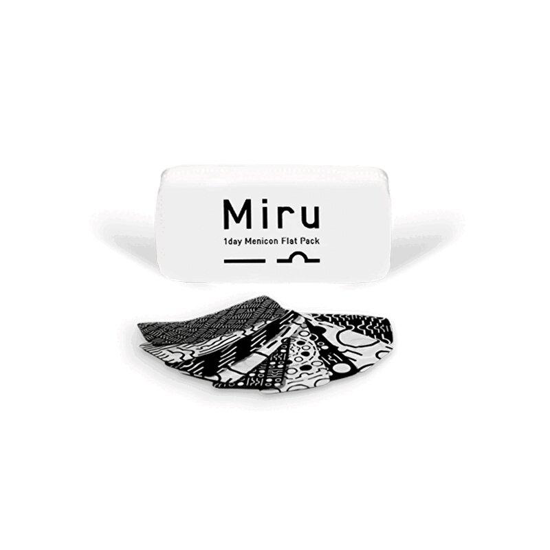Линза контактная Miru 1 day Menicon Flat Pack -4,25 30 шт