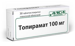 Топирамат-АЛСИ таблетки 100 мг 30 шт
