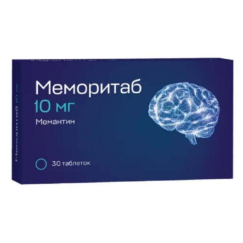 Меморитаб таблетки 10 мг 30 шт