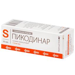 Пикодинар капли для приема внутрь 7,5 мг/ мл фл.30 мл 1 шт