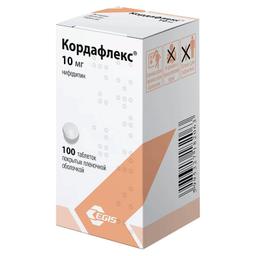 Кордафлекс таблетки 10 мг N100