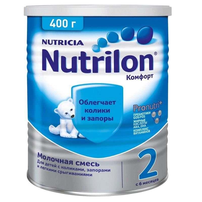 Детское питание Нутрилон 2 Комфорт Иммунофортис смесь сухая 400 г
