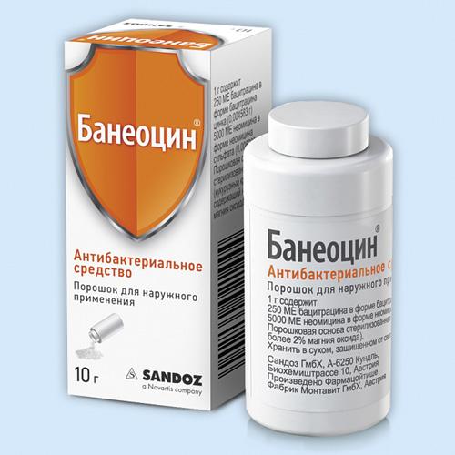 Банеоцин пор. наружн. 10г