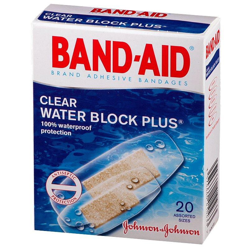 Band-Aid пластырь 20 шт