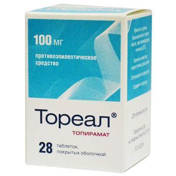 Тореал таблетки 100 мг 28 шт