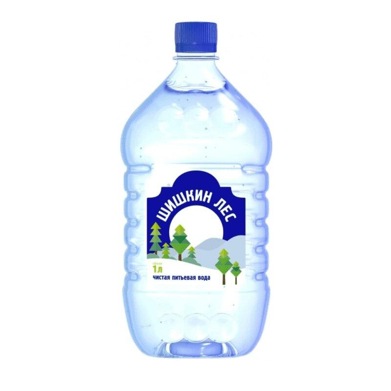 Вода минеральная Шишкин лес негазир.1,0л 1 шт пластик