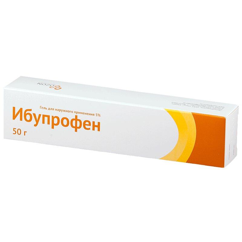 Ибупрофен-Верте гель 5% туба 50 г 1 шт
