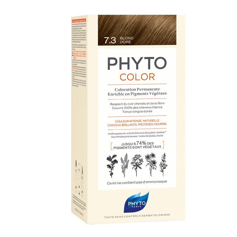 Phytosolba Фитоколор Краска для волос 7D/7.3 Золотистый блонд