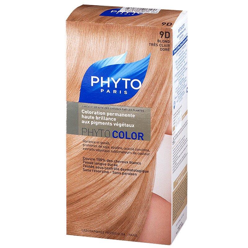 Phytosolba Фитоколор Краска для волос 9D Очень светлый золотистый блонд
