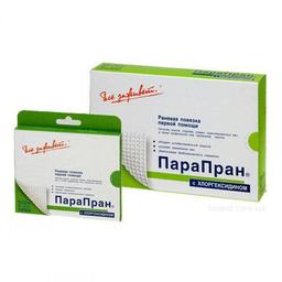 Повязка Парапран с хлоргексидином 7,5х10см 30 шт