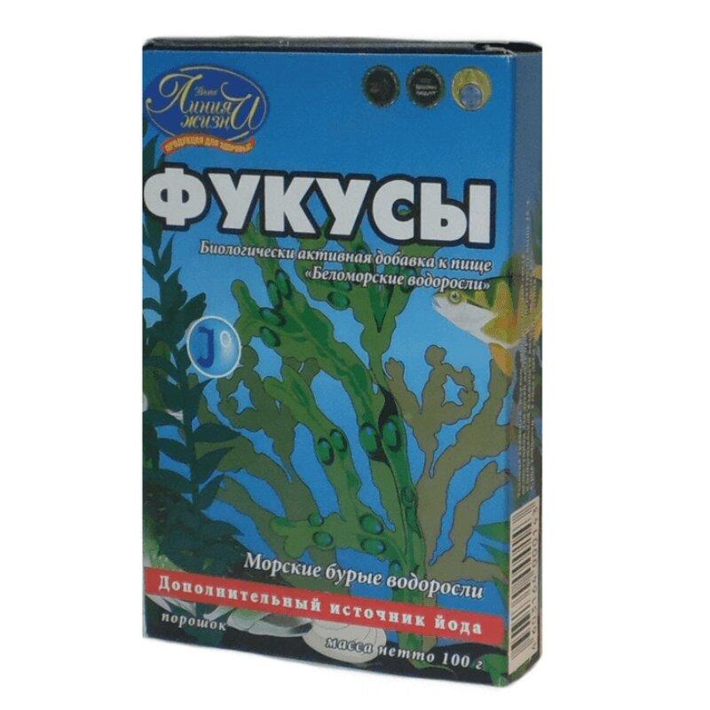 Фукусы (Беломорские водоросли) порошок 100 г