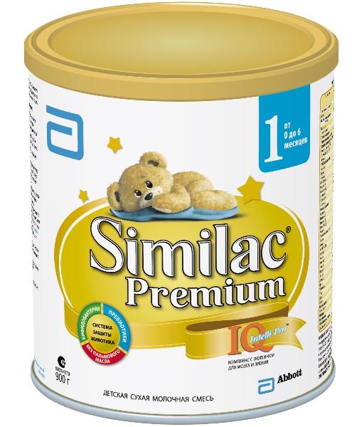 Детское питание Симилак Премиум 1 смесь сухая молочная 0-6мес.900 г