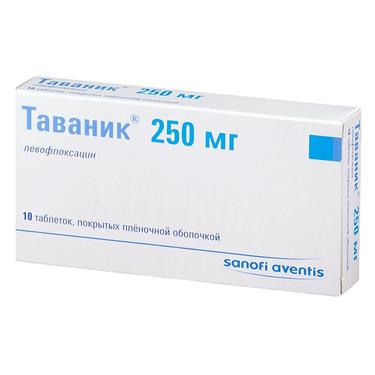 Таваник таб 250 мг N10