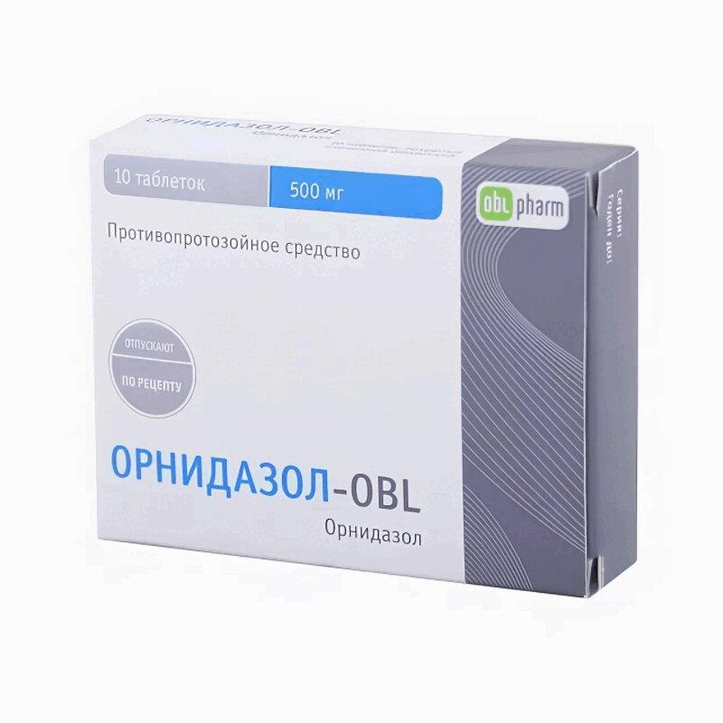 Орнидазол-OBL таблетки 500 мг 10 шт