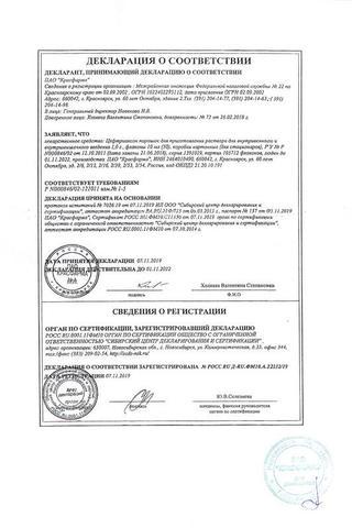 Сертификат Цефтриаксон