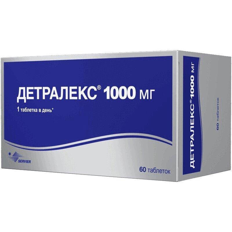 Детралекс таблетки 1000 мг 60 шт