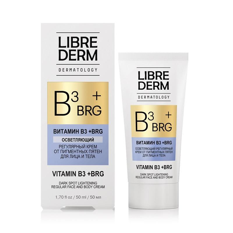 Librederm Витамин В3+BRG Сыворотка-концентрат отбеливающая от пигментных пятен 15 мл