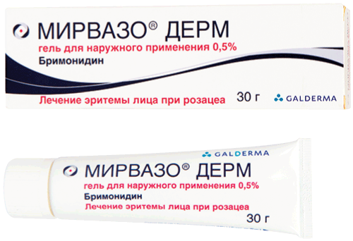 Мирвазо Дерм гель д/наружн.прим.0,5% туба 30 г