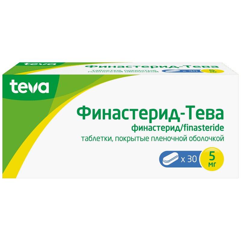 Финастерид-Тева таблетки 5 мг 30 шт
