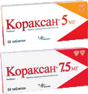 Кораксан таблетки 5 мг 56 шт